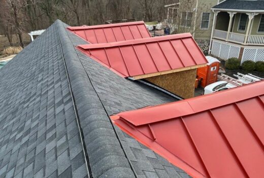 Metal Roof Fab After