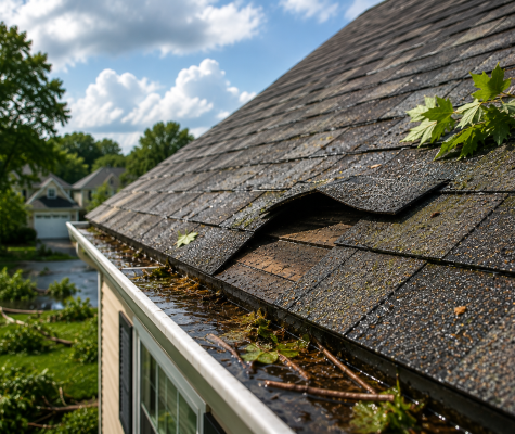 Maryland summer roof care blog illustration